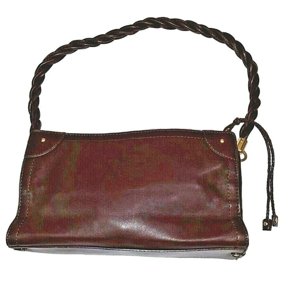 Relic By Fossil Brown Vegan Leather Purse Handbag… - image 2